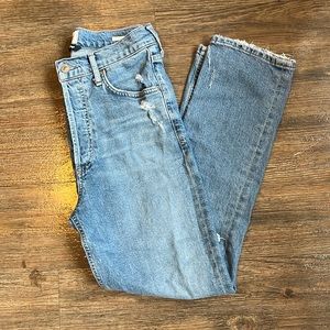 Citizens of Humanity Charlotte High Rise Crop Straight